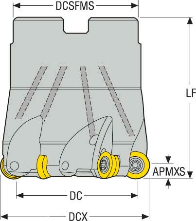 FRÄS R220.29-0040-03.8A