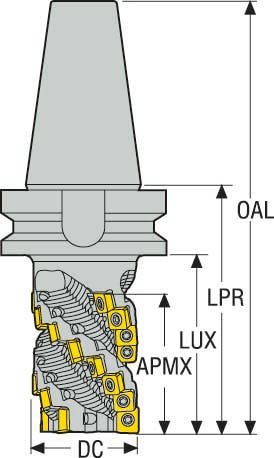 FRÄS R215.59-BT50063110-12.3K