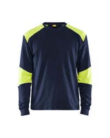 T-SHIRT 34571761 MARIN/GUL XXL