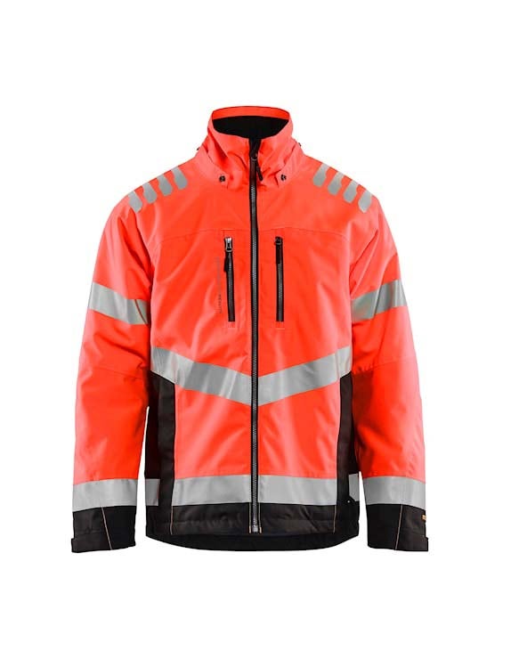 JACKA 47801977 RÖD/SVART 4XL