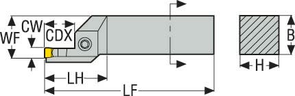 HÅLLARE CFIR2525M06L170110
