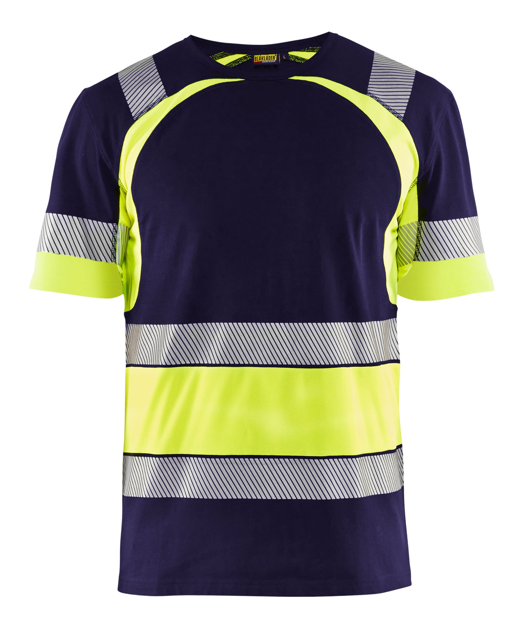 T-SHIRT 34211030 MARIN/GUL 3XL