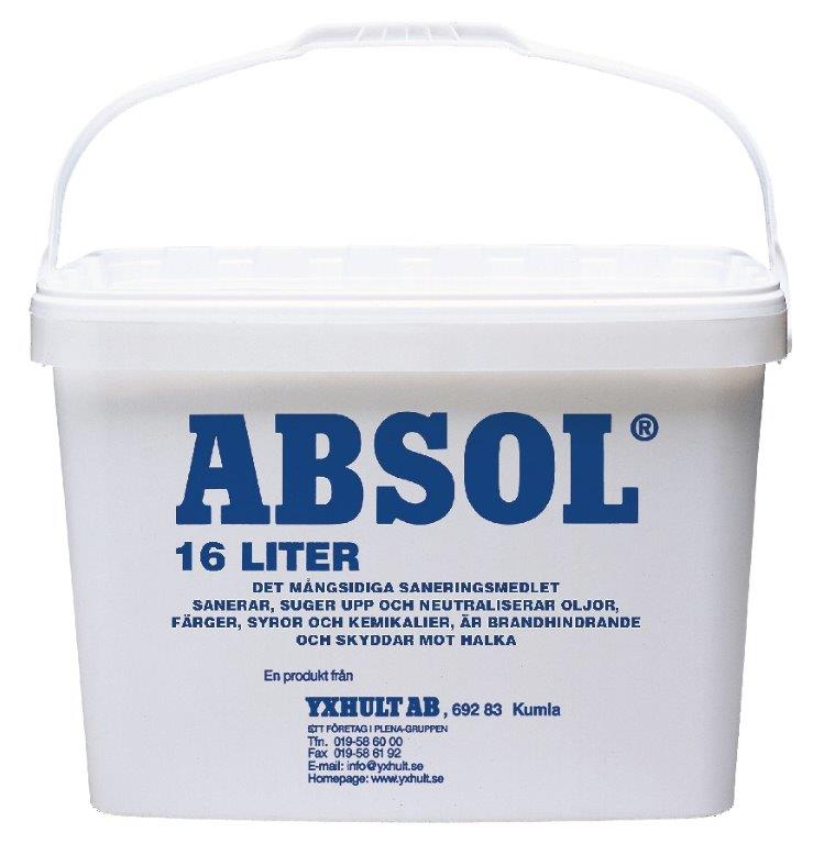 ABSORBENT ABSOL 16L 10KG