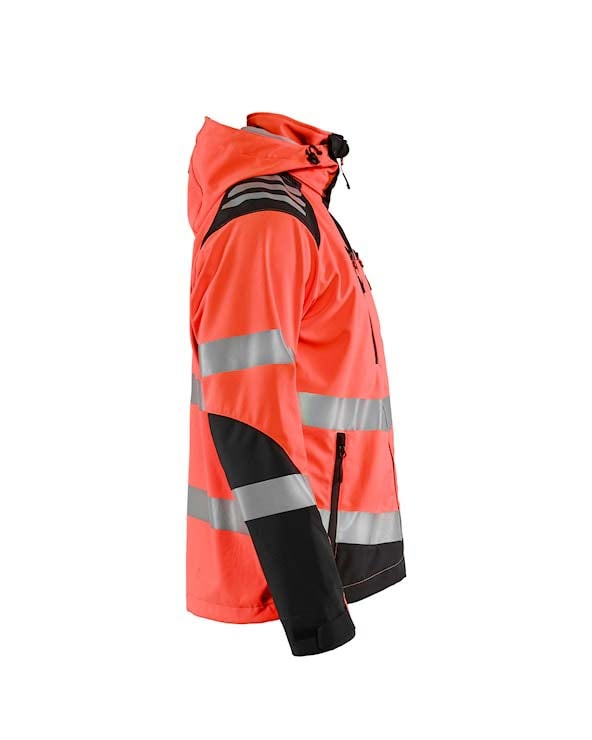 JACKA 44912513 RÖD/SVART M