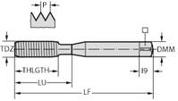 Gängtapp TC420-M2-E0-WW60AD thread formers, hss-e, supreme
