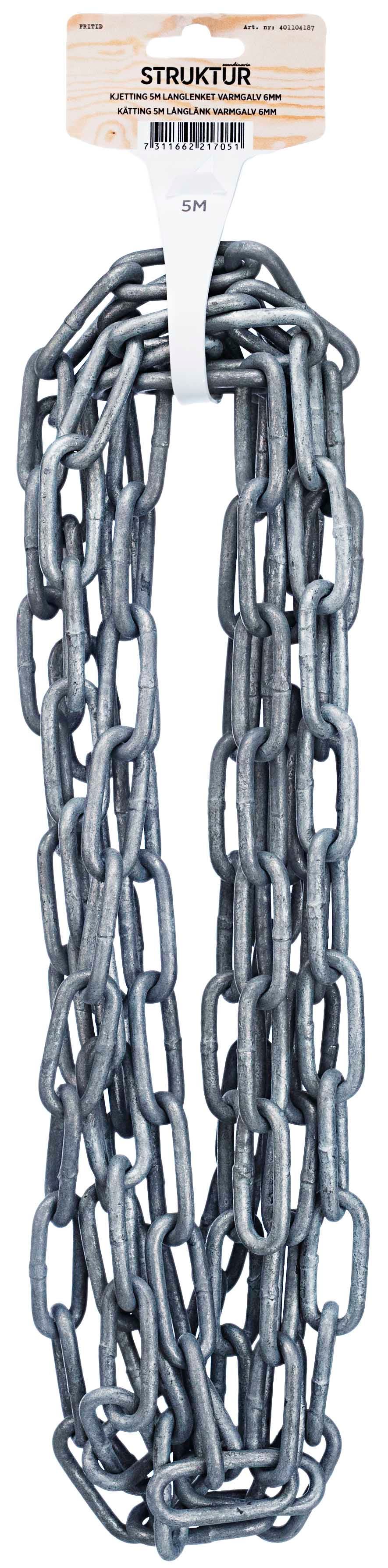 Kätting ll vfz 5M Ø6mm