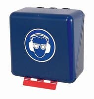 FÖRVARINGSBOX BLÅ Gebra Midi inkl 4 pictogram