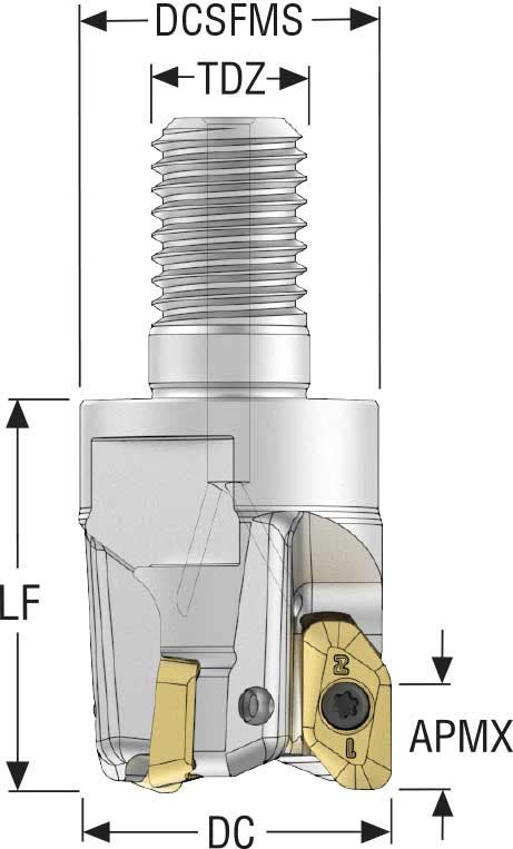 FRÄS R217.97-1.00-12RE-X08.3A