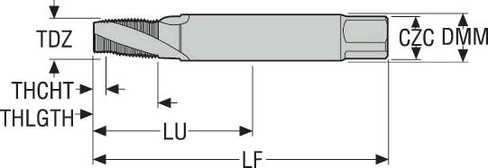 TAPP MTH-1/8-27NPTF-XC-V050