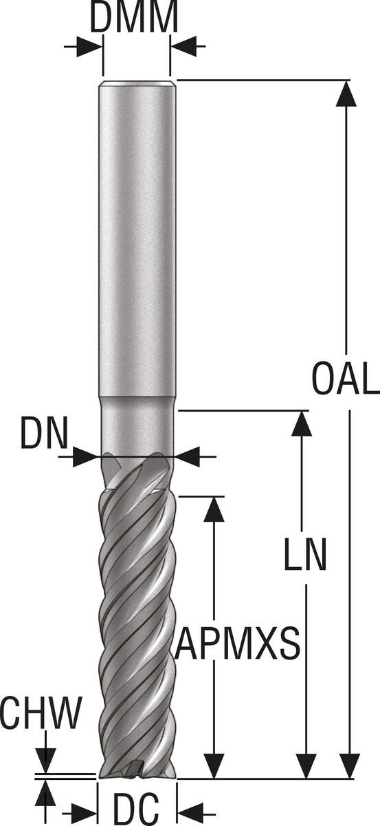 PINNFRÄS HM JS754100E3C.0Z4-HX T