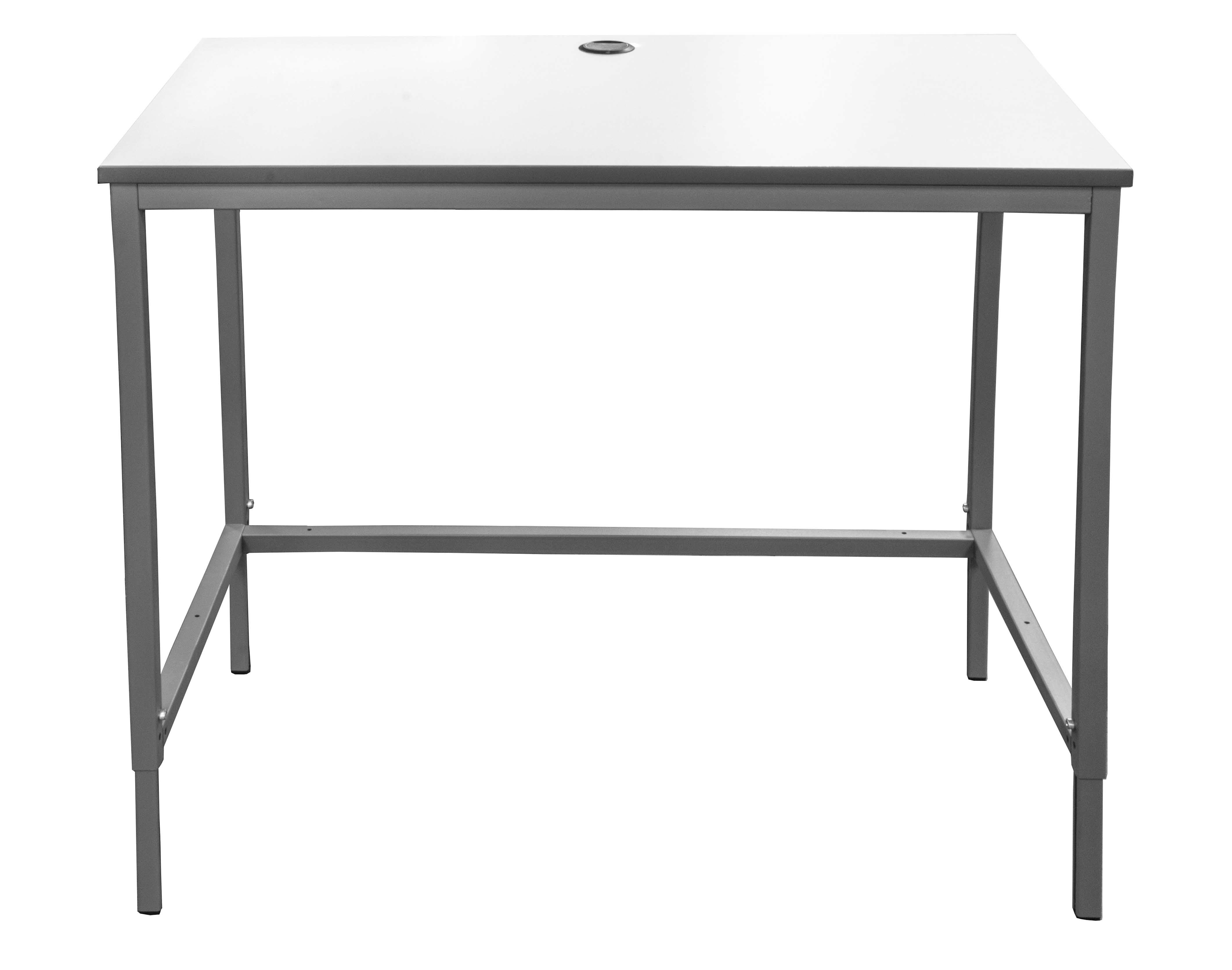 BORD 1070x610MM M SLADDUTTAG STÄLLBARA BEN 791+270MM