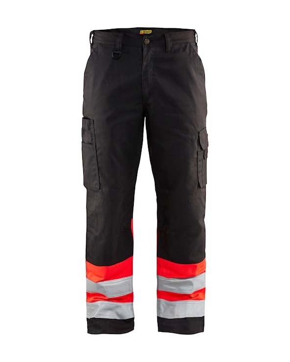BYXA 15641811 SVART/RÖD 48