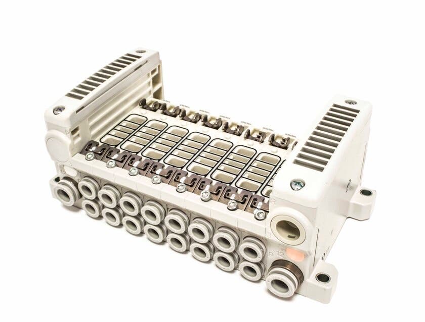 ANSL.PLATTA VV5QC21-08C8SD0-S 8 PL INBYGGD LJUDDÄMPARE