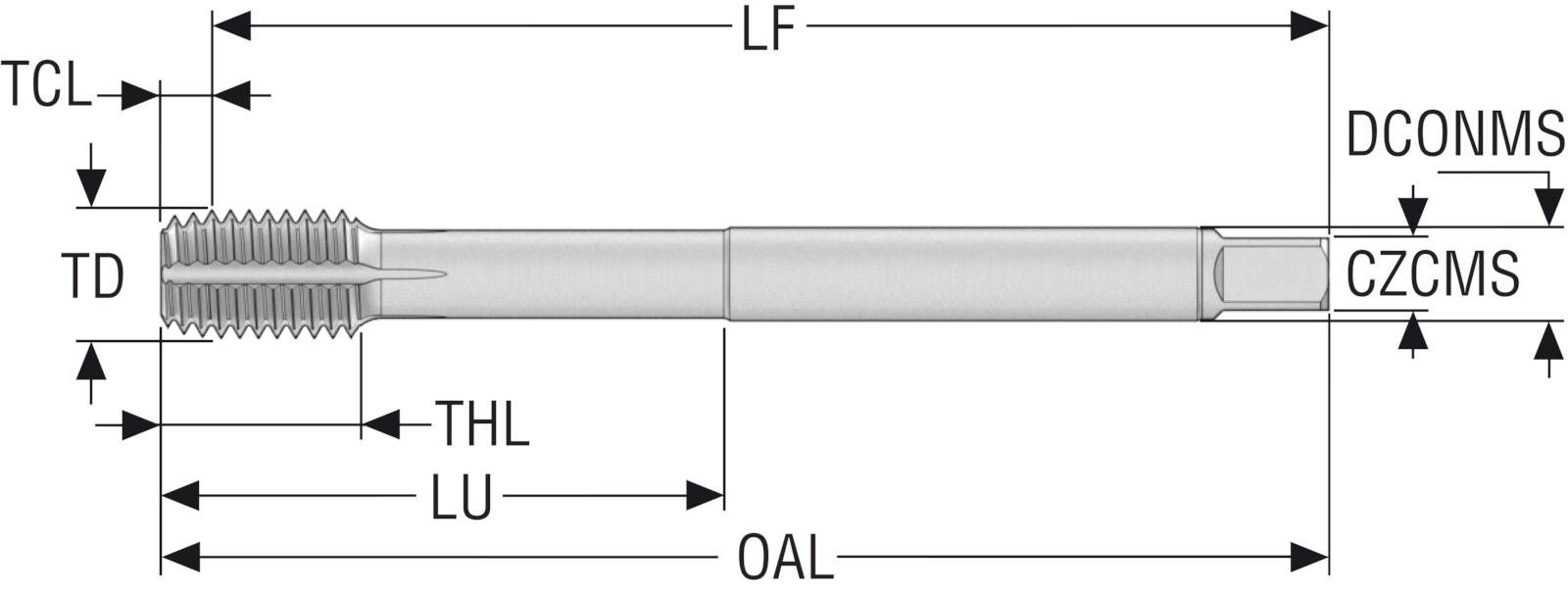 Gängtapp T33-FSN01C06-14X2-65R