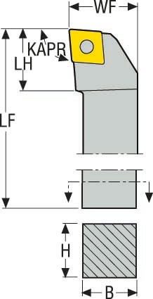 HÅLLARE PCLNR3232P19