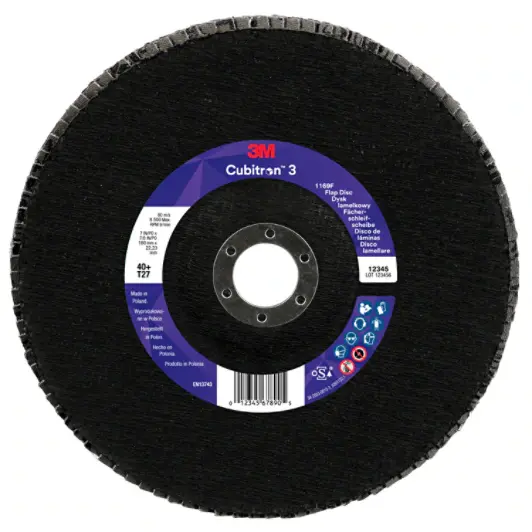 Cubitron 3 lamellrondell 1169F ,40+, T27-platt, 180mm × 22,2