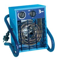 Värmefläkt 1-FAS 3 kw 230V vf 31