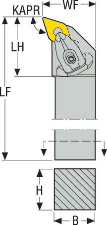 HÅLLARE DDHNL2525M15