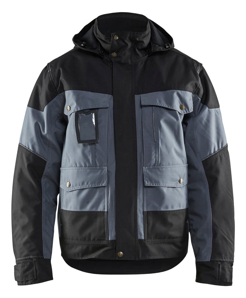 JACKA 48861977 GRÅ/SVART 3XL