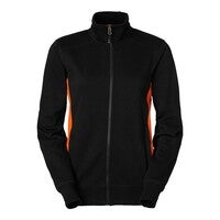 LUCY ZIP COLLAR ORA/BLA L South West