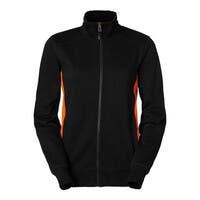 LUCY ZIP COLLAR ORA/BLA L South West