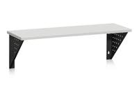 Sittbänk Vägghängd 1000 mm Lju sgrå Laminat