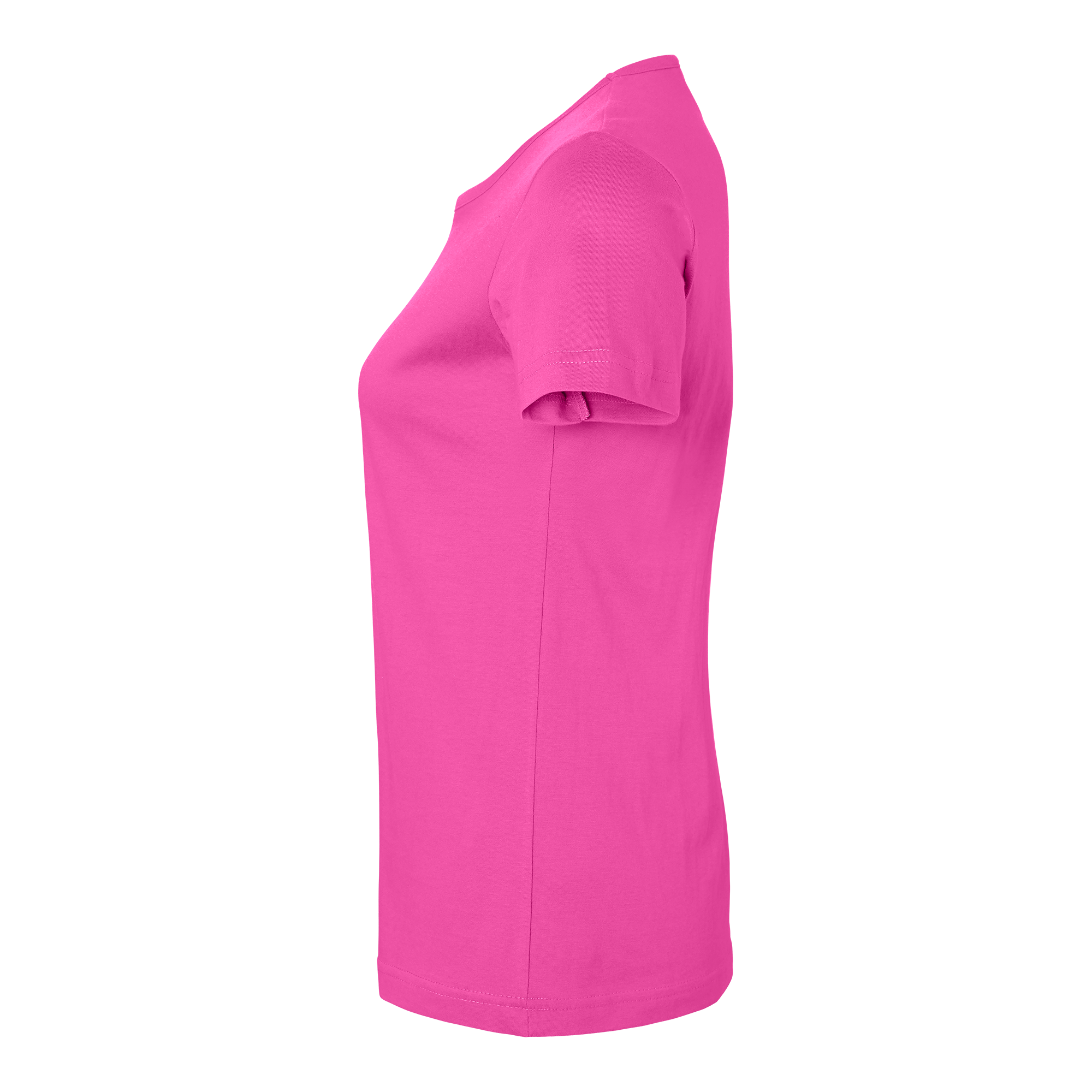 T-SHIRT VENICE GOTS CERISE XS