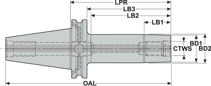 HÅLLARE DIN40ADB-M20-185