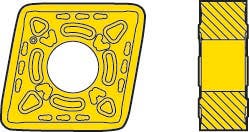 SKÄR CNMG120408W-M6 TP2501