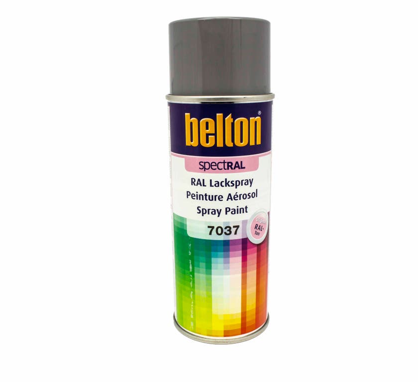 SPRAYFÄRG RAL 7037 GRÅ BELTON