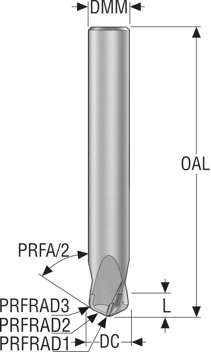 PINNFRÄS JH744100T1R1.5R250.0Z4 SIRA