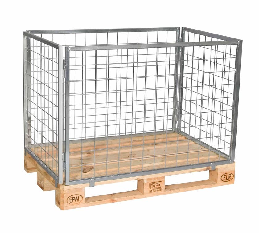 FLEXPALLRAM 800 mm ELFÖRZINKAD