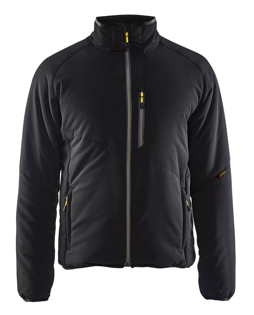 JACKA 49921914 SVART/GUL 4XL