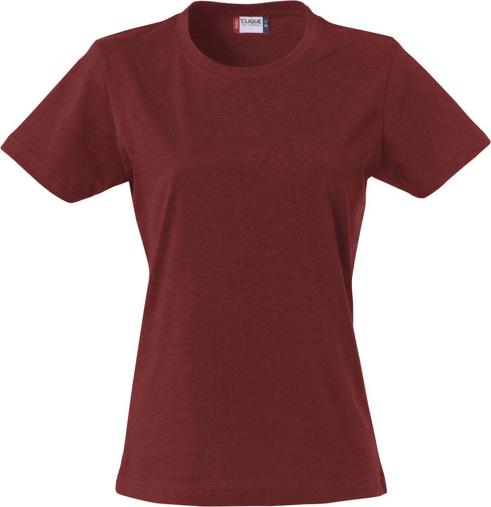BASIC-T DAM BURGUNDY M