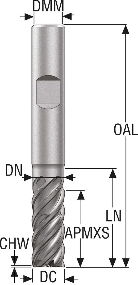 PINNFRÄS HM JS755100E3C.3Z5-HXT