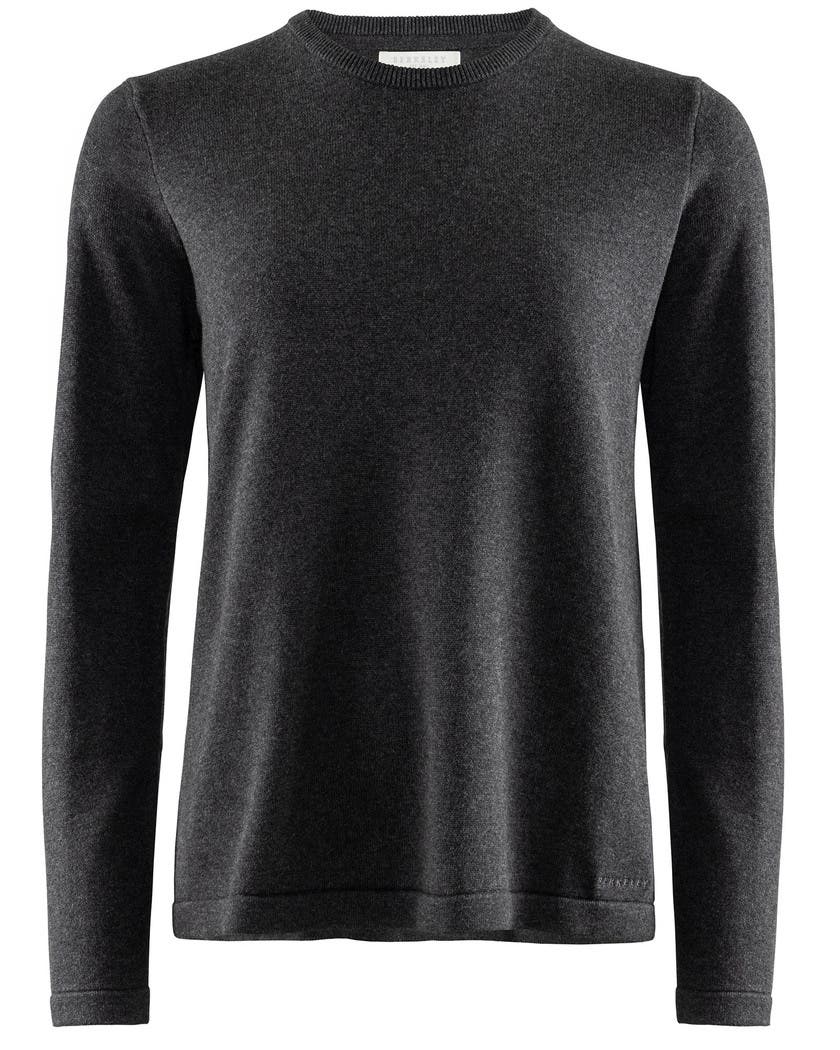 W Brockton Crew Dk Grey M