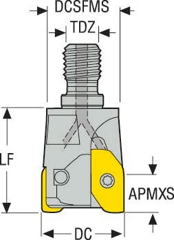 FRÄS R217.97-1.00-12RE-12.2A