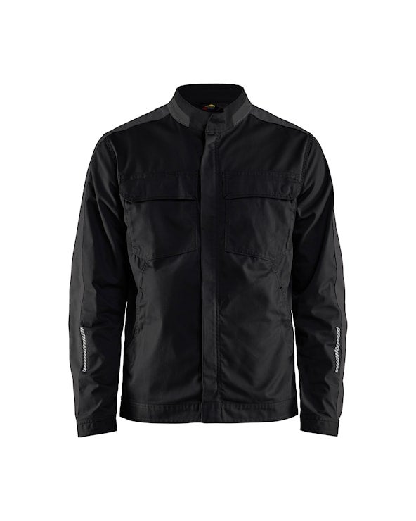 JACKA 44441832 SVART/GRÅ XS