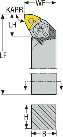 HÅLLARE PWLNR2525M06