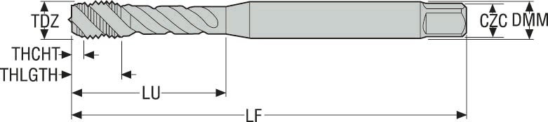 TAPP MTH-M10X1.50ISO6H-BC-M003