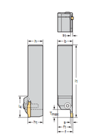Hållare G5011-2525R-4T21GD26