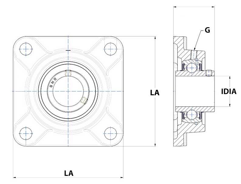 LAGERENHET SNR UCF201