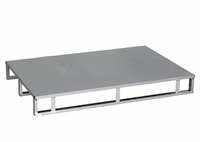 STÅLPALL MED PLÅTDÄCK 145 MM ELFÖRZINKAD