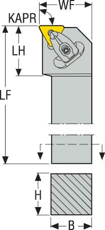 HÅLLARE DTFNL3232P22-M