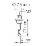 MÄTSPETS 3-D TASTER 4MM 80.362