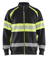 Varseltröja Svart/Varselgul M