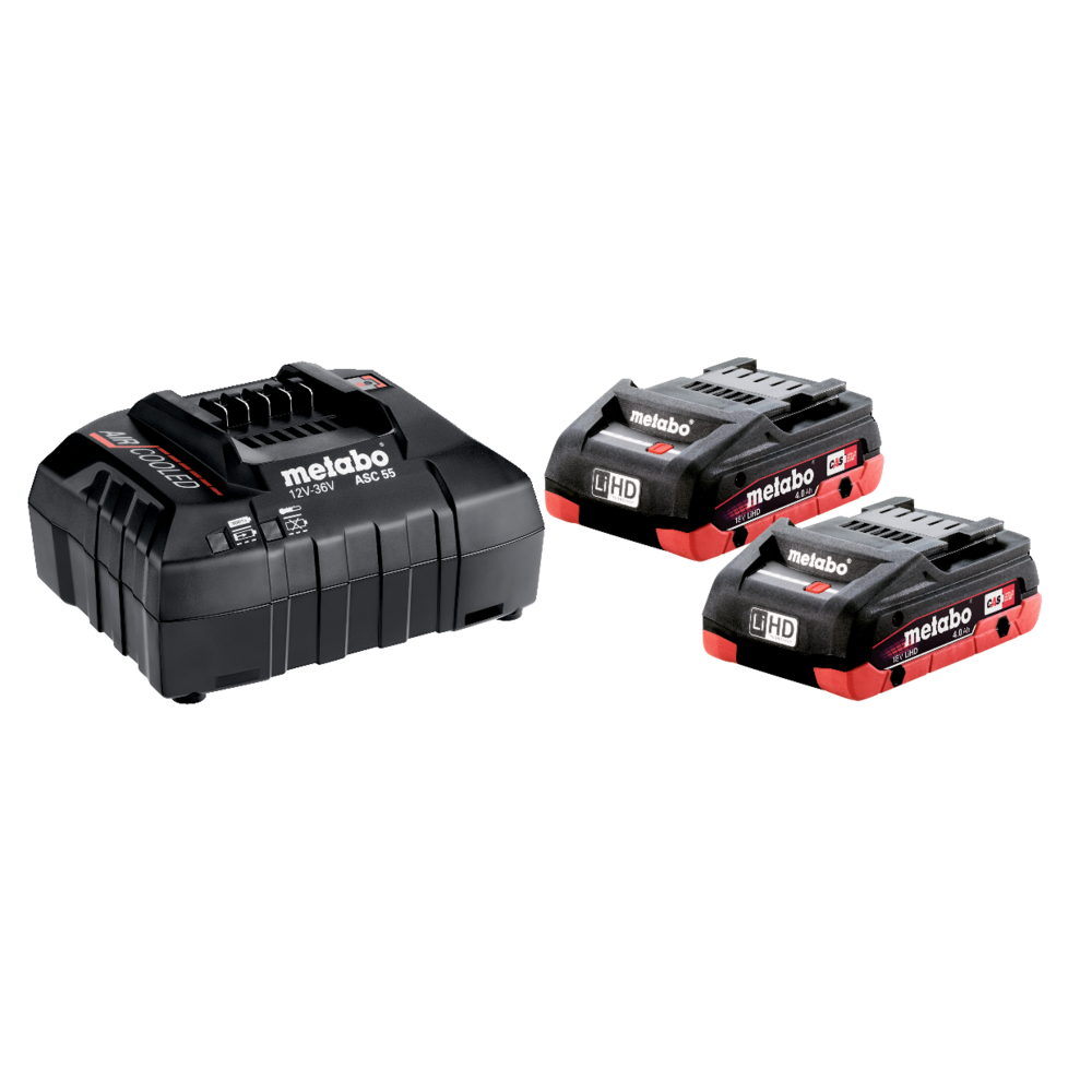 BATTERISET 2ST 4,0Ah & LADDARE
