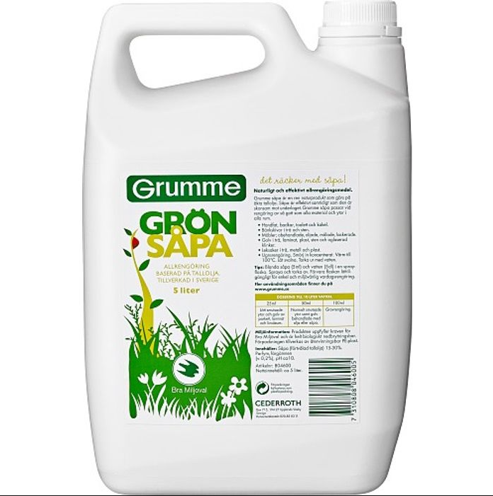 SÅPA GRUMME FLYT. 5L GRÖN