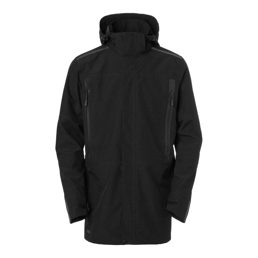 PARKA AMES LONG SVART S South West
