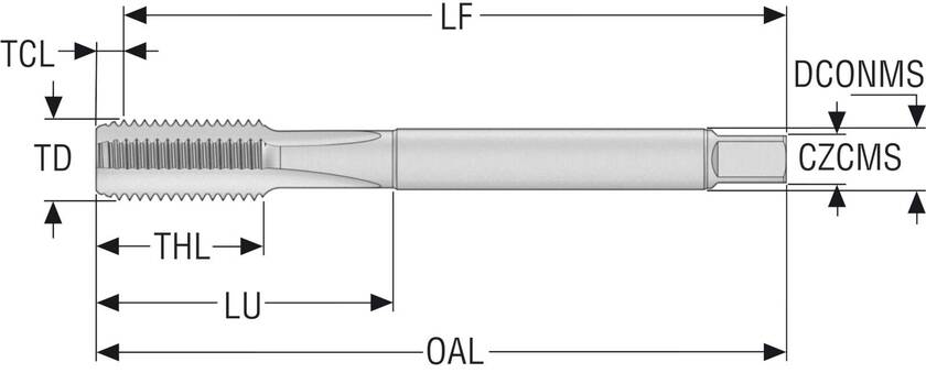 GÄNGTAPP T32-SN02C05-27X1.5-63 R